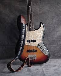 Super Soft Black Denim Guitar Strap Guitar Strap