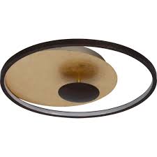 Novel Led Deckenleuchte Gold Schwarz Jetzt Bestellen Unter Https Moebel Ladendirekt De Lampen Deckenleuchten Deckenlampen Deckenlampe Deckenleuchten Lampe