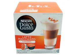 Dolce Gusto Caramel Latte Macchiato Capsules For The Dolce Gusto Machine By Nescafe Dolce Gusto Latte Macchiato Macchiato