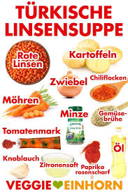 Turkische Linsensuppe Rezept Turkische Linsensuppe Linsensuppe Linsensuppe Rezept