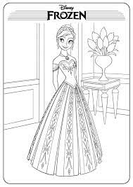 Frozen Anna Printable Coloring Pages For Kids Disney Coloring Sheets Sailor Moon Coloring Pages Frozen Coloring Pages