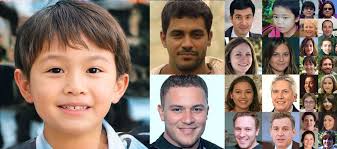 FFHQ generations. Generations with StyleALAE trained