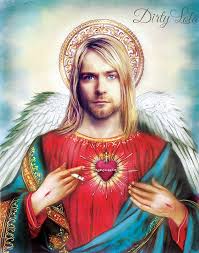 Saint Kurt Cobain Nirvana Art Print Illustration Etsy Nirvana Art Kurt Cobain Art Nirvana