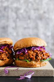 Pressure Cooker Bbq Lentil Sloppy Joes Emilie Eats