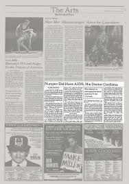 Poster (13.5 x 21.5 in). Nureyev Did Have Aids His Doctor Confirms The New York Times