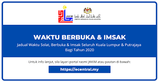 May 31, 2021 · prasarana dalam kenyataan di sini memaklumkan kekerapan bas pada waktu puncak pagi dan petang adalah kekal iaitu antara pukul 6.00 hingga 10 pagi dan antara pukul 4.00 petang hingga 8.00 malam manakala kekerapan untuk waktu bukan puncak dikurangkan kepada 50 peratus, namun akan berubah berdasarkan permintaan. Jadual Waktu Berbuka Kuala Lumpur Putrajaya Tahun 2020