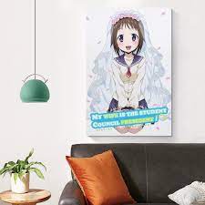 Amazon.com: Anime My Wife is The Student Council President Poster for Room  Aesthetics Decorative Picture Print Wall Art Canvas Posters Gifts  08x12inch(20x30cm) Unframed: Posters & Prints