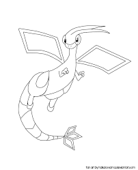 89 pokemon pictures to print and color. Flygon Coloring Pages