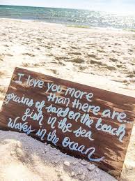 Romantic Beach Quote Sign I Love You More Sign Beach Wall Art Beach House Decor Hand Painted Gift For Beach Lover In 2020 Beach Quotes Sign Quotes Romantic Beach