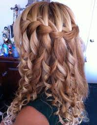 Braids And Curls Perfect For A Matric Dance Hair Styles Long Hair Styles Braids With Curls