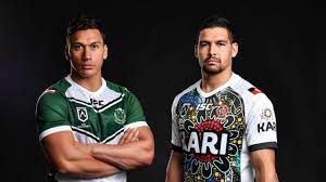 The jersey is constructed from 100% polyester and integrates isc's axis fabrication to maintain comfort and body temperature. Nrl 2019 Nrl Harvey Norman All Stars Men S And Women S Jerseys Revealed Indigenous And Maori