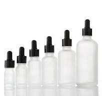 50mlFrosted Glass Serum Bottle With Rose Gold Dropper, Wholesale15ml 20ml  30ml 100mlLabel Amber Round Shoulder Dropper Bottle!