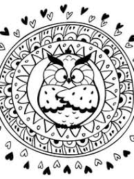 Jeux gratuits à imprimer pour enfants de maternelle : Coloriage Mandala A Imprimer Sur Hugolescargot Com