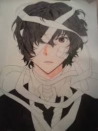 •20+↑ •中文ok •日本語ok •english ok (*´꒳`*)♪ pixivid:1367771. Dazai Osamu Bungou Stray Dogs Character Drawing Steemkr