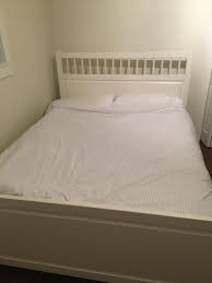 $399 at the time of publication. Find More Ikea Hemnes White Queen Bed Frame For Sale At Up To 90 Off