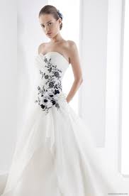Black And White Wedding Dress Black White Wedding Dress White Wedding Dresses Black Wedding Dresses