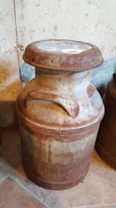 Antique Dairy Farm Milk Cans This One Is Not Available But We Etsy In 2020 Antique Milk Can Milk Cans Dairy Farms