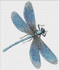 Design is 90 x 105 stitches in size and uses eleven colors of dmc floss. Blue Dragonfly Cross Stitch Pattern Instant Digital Download Counted Cross Stitch Chart Needlework Pattern Embroidery Pa Patronen Borduren Borduren Patronen
