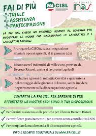 Operai agricoli a tempo determinato iscritti negli elenchi nominativi dei lavoratori agricoli dipendenti Disoccupazione Agricola 2021 Requisiti