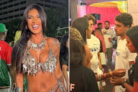 Carnaval: Pocah assume namoro em camarote da Sapucaí; saiba detalhes