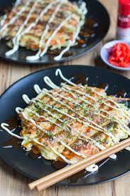 Japanese Okonomiyaki Recipe Yummly Recipe Easy Japanese Recipes Vegetarian Japanese Recipes
