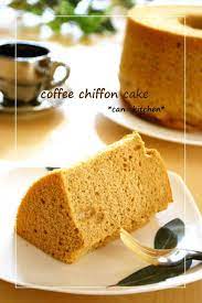 Coffee Chiffon Cake Recipe By Cookpad Japan Recipe Coffee Chiffon Cake Recipe Chiffon Cake Recipes