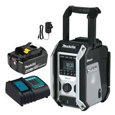 Makita bmr100 jobsite radio parts. Makita Dmr115 Dab Sitio Radio Dab Digital Negro Bluetooth Cargador 4ah Bateria Ebay