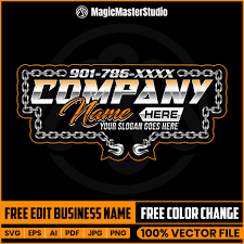 Towing Truck Logo Design, Towing Chain SVG, Towing Logo Template, Tow Truck  18 Wheeler, Tow Truck Logo, Towing Service Logo, Tow Car Logo - Etsy