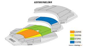 Monterrey Auditorio Pabellon M Seating Chart English