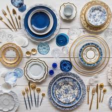 Marsha Harris Scott Blue Table Settings Table Top Design Dining Table Decor