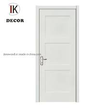 Fish bone v shape sliding barn slab mdf solid core primed interior panel(disassembled), 38x84 in, white door. China European North America Fashion 4 Panels Mdf Solid Wood Core Swing Interior Wooden Shaker Door China Stained Door Mahogany Door