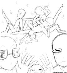 Draw The Squad Drawing Base Funny Drawings Draw The Squad