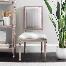 Gray Stripe Rectangular Louis Dining Chair Kirklands French Country Furniture Country Furniture Dining Room Chairs