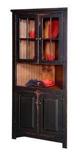 A fine piece of vintage decoration in shape of a lovely china cabinet that emanates with contemporary flair. 11 Antique Corner Cabinet Ideas Corner Cabinet Cabinet Antique Corner Cabinet
