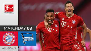 Hertha berlin have seen btts in 7 of their last 9 away bundesliga matches. Unstoppable Lewandowski Fc Bayern Hertha Berlin 4 3 All Goals Matchday 3 Bundesliga 20 21 Youtube