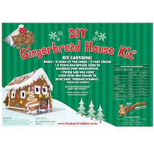 Gingerbread house kit 600g aud $ 39.99 Diy Gingerbread House Kits No Preservatives Added Freshly Baked
