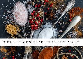 Hier sind zwei zimmer, eine küche und ein bad. Gewurz Basics Welche Gewurze Braucht Man In Der Kuche Allgemeines Blog Borner Germany