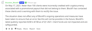 I'm new and don't want to make any future risks over me not knowing to much about bitcoin or any other investment. Blockfi Mistakenly Sends Users Large Bitcoin Payments Crypto Briefing