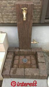 Wasserbrunnen Bekir Celik Robinet Jardin Deco Exterieur Jardin Robinet Exterieur