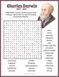 Get The Kids Interested In The History And Theories Of Scientist Charles Darwin With This Engagin Charles Darwin Charles Darwin For Kids English Games For Kids