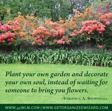 If you buy yourself gifts, that is cool. Best Relationship Advice Ever Part 2 Plant Your Own Garden Get Organized Wizard