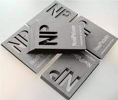 You can create precision with images and text that other printing processes just cannot replicate. High End Laser Cut Business Cards Die Cut