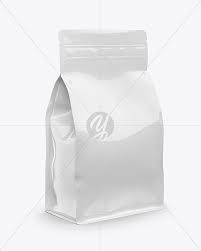 Download Glossy Food Bag Mockup In Bag Sack Mockups On Yellow Images Object Mockups