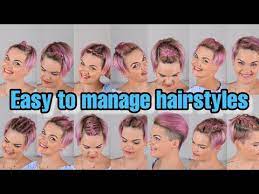 Cute Short Hair Styles Easy To Manage Full Time Tutorial Salirasa Youtube Short Hair Styles Easy Hair Styles Cute Hairstyles For Short Hair