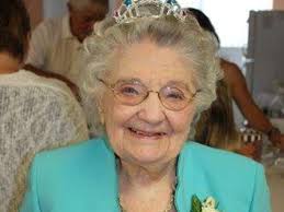 When you turn 100, or 95, it's a party