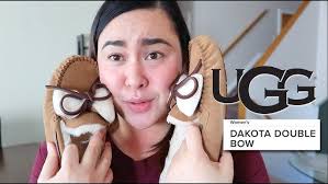 Top dakota bow slipper Online UGG DAKOTA DOUBLE BOW UNBOXING AND TRY ON  YouTube