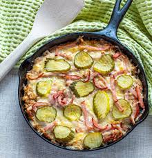 Start the sauce by frying up some bacon and then sautéing garlic, onion, carrot and kick your recipe for humble shepherd's pie up a notch by swapping in shredded pieces of leftover pork tenderloin. Cast Iron Cuban Casserole Leftover Pulled Pork Recipe Grilling 24x7