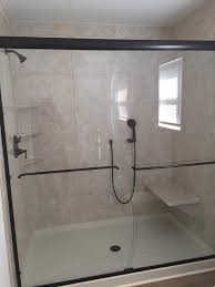 Time to update the shower doors! How Much Does It Cost To Install A Walk In Shower Nj Bathroom Remodeling Bathroom Renovation