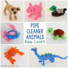 These pipe cleaner crafts range from animals to jewelry to science experiments, and they can be done by. Adorable Pipe Cleaner Animals Craft For Kids Frugal Fun For Boys And Girls