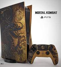 Mortal Combat Custom Ps5 Design Video Game Room Design Playstation 5 Ps5 Custom